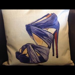 Christian Louboutin Purple Pumps